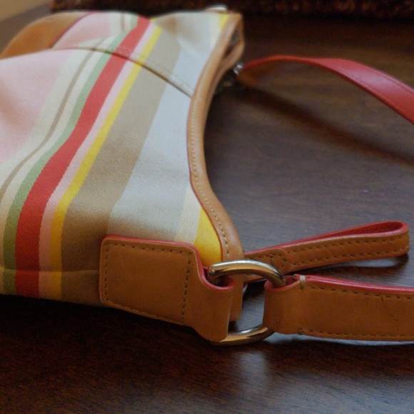Coach Soho Hobo Multicolor Leather Shoulder Bag - Picture 6 of 8